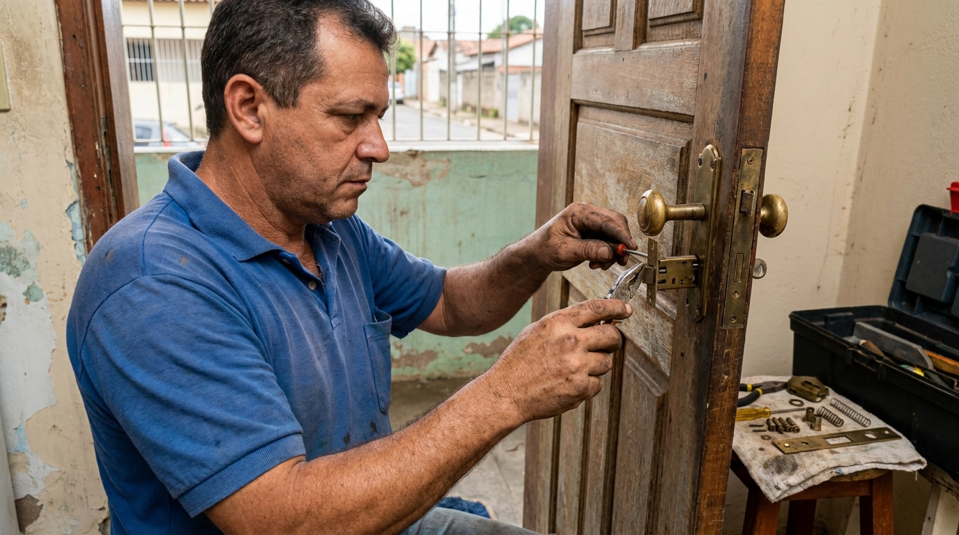Conserto de Fechadura Residencial perto de mim em Campo Grande‑MS