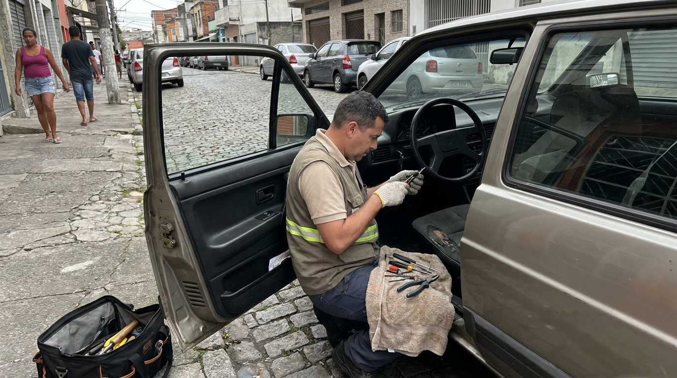 Extração de Chave Quebrada em Campo Grande‑MS