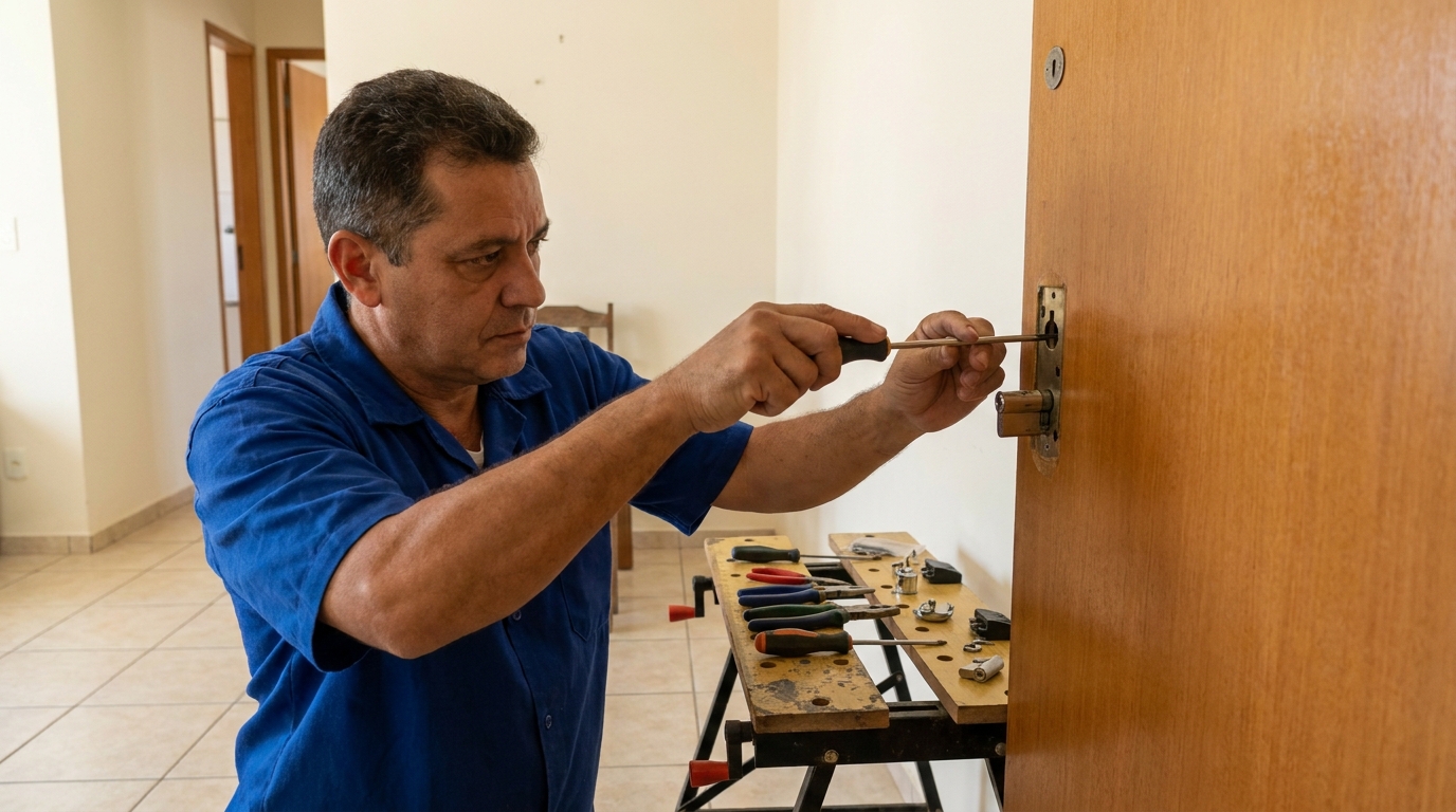 Troca de Segredo Residencial 24 horas em Campo Grande‑MS